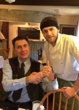 Max congratulates Tom