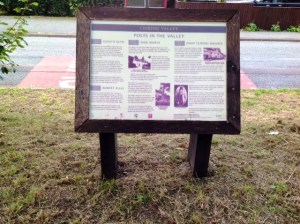 Visitor interpretation board